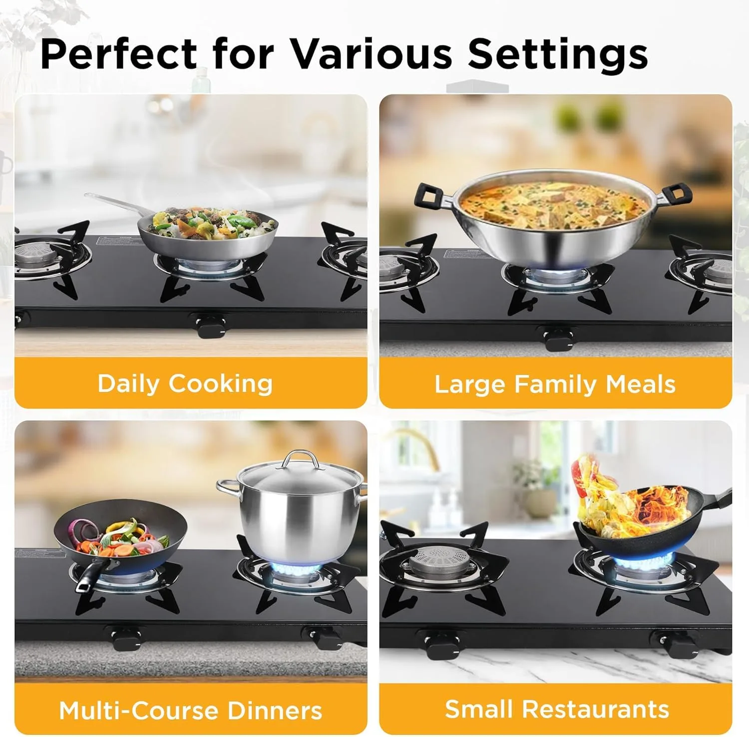 best gas stove 3 burner - Thermador Gas Stove 3 Burners Manu 3 Thermador Gas Stove 3 Burners - view 2