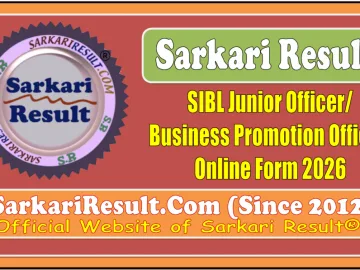 SIBL Junior Officer