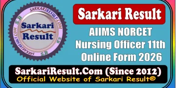 AIIMS NORCET Nursing Officer Result